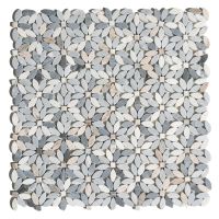 Daisy Wild Blue  12.75 x 12.5